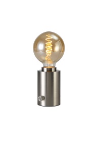 D0555  Delp 11cm Table Lamp 1 Light Satin Nickel